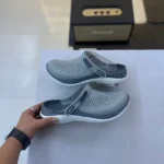 First Copy Crocs Literide 360 Black Grey Clogs for Men