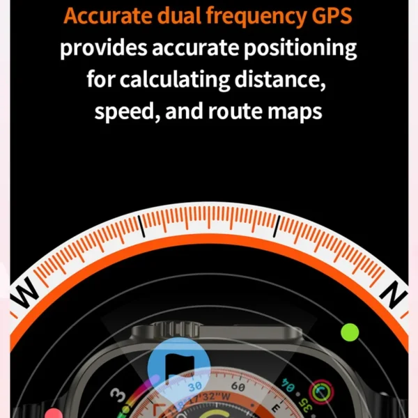 First Copy S8 Ultra Android Smart Watch 5G with Sim Slot (4)