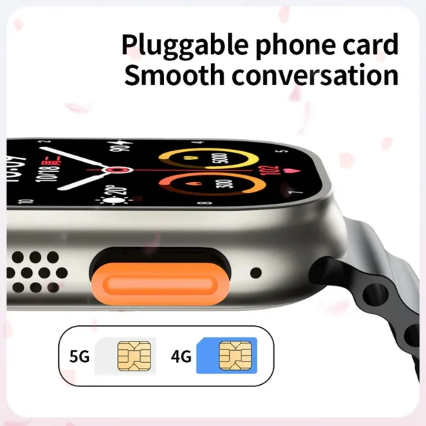 First Copy S8 Ultra Android Smart Watch 5G with Sim Slot (6)