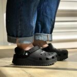 1st Copy Branded Hiker Full Black Clogs for Men