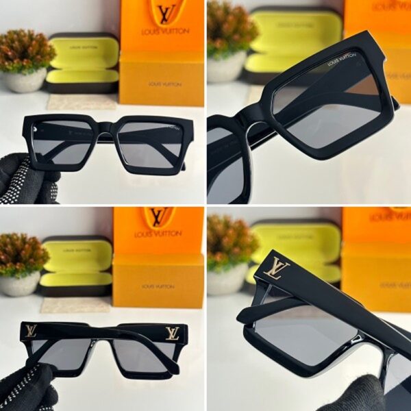First Copy Louis Vuitton Sunglasses For Men Black (3)