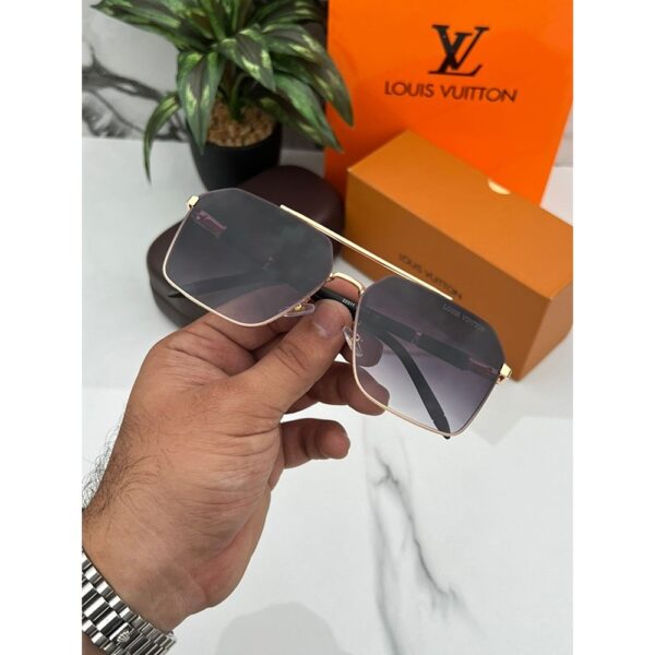 1st Copy Louis Vuitton Sunglasses for Men (Gold/Black) 1st Copy Louis Vuitton Sunglasses for Men (Gold/Black)