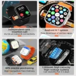 S12 Ultra 5G Android Smart Watch with Rotating Camera