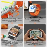S12 Ultra 5G Android Smart Watch with Rotating Camera