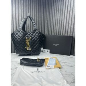 1st Copy YSL Bag Icare Maxi Shopping in Quilted Leather