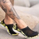 1st Copy LiteRide 360 Yellow Black Clogs for Men