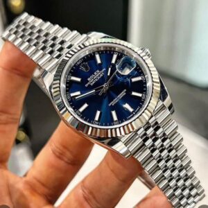 First Copy Rolex DateJust with Premium Silver Bezel