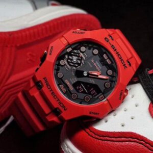 First Copy G-SHOCK GA-B001 Red with Shock Resistance and LED Light