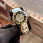 First Copy Rado Ceramic Silver & Black Watch for Men