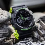 First Copy G Shock Green & Black for Boys