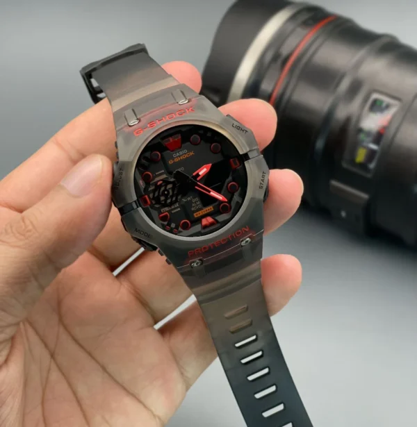 G-Shock GA-B001 First Copy Black with Bold Color Scheme