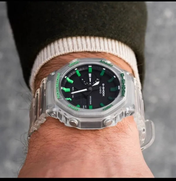 First Copy G-Shock Casio White Watch - 45mm Durable Design First Copy G-Shock Casio White Watch - 45mm Durable Design