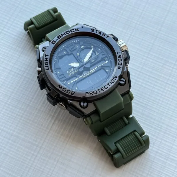 First Copy G-Shock GA Green with LED Light & Countdown Timer First Copy G-Shock GA Green with LED Light & Countdown Timer