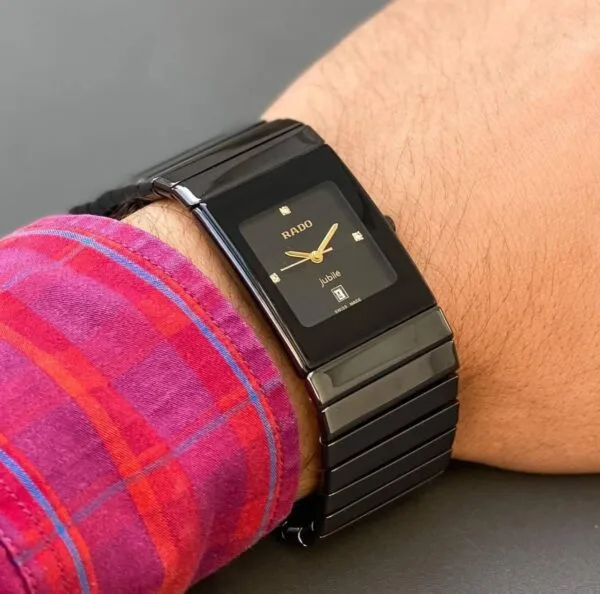 First Copy Rado Jubilee Ceramic Black for Men First Copy Rado Jubilee Ceramic Black for Men