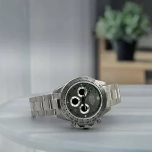 First Copy Rolex Oyster Silver Arabic Dial for Men
