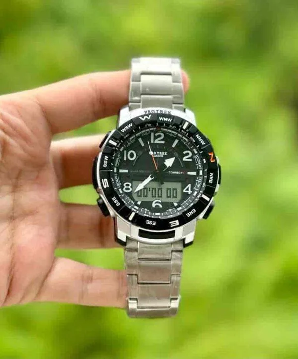 First Copy G-Shock Pretrek Silver for Men First Copy G-Shock Pretrek Silver for Men