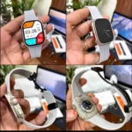 Series 8 Ultra Gray First Copy Smartwatch with Apple Logo