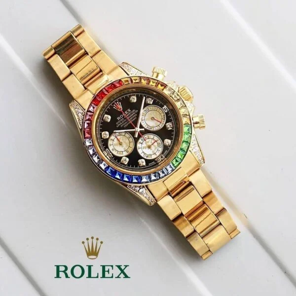First Copy Rolex Rainbow Daytona 41 for Men - Premium Collection First Copy Rolex Rainbow Daytona 41 for Men - Premium Collection