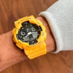 First Copy G-Shock GA-100 Yellow Japan Quality