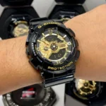 First Copy G Shock Gold Dial Digital Watch for Boys