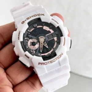 First Copy G Shock White Watch for Boys