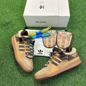 Branded Bad Bunny Brown Sneakers