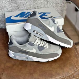 Branded Airmax 90 Grey Running Shoes
