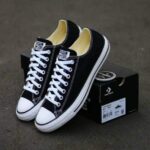 Branded All Star Black Low Sneakers