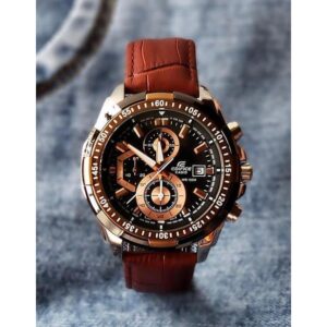 Trendy Men's Edifice Watch Strap Leather (SG182)