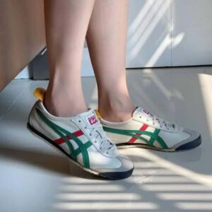 Branded Onitsuka Mexico 66 White Green Sneakers