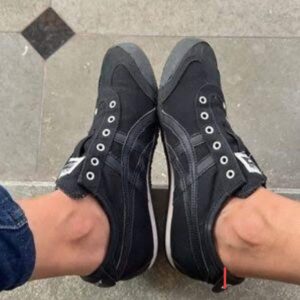 Branded Onitsuka Mexico 66 Black Sneakers