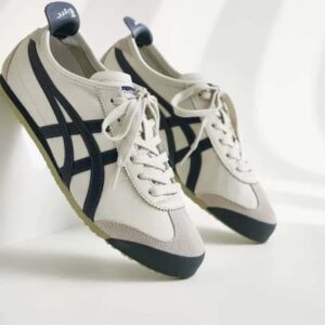 Branded Onitsuka Mexico 66 Cream Black Sneakers