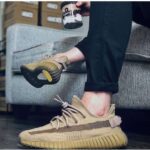 Branded Yeezy Boost 350 V2 Brown Sneakers