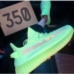 Branded Yeezy Boost 350 V2 Green Sneakers