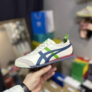 Onitsuka Tiger Mexico 66 Navy Green Sneakers