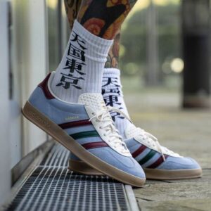 Branded Gazelle Core Blue Sneakers