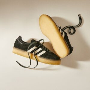 Branded X Clarks Samba Black Sneakers
