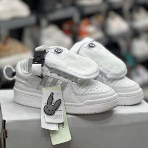 Branded Bad Bunny White Sneakers