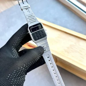Trendy Casio Calculator Grey Watch For Men (SHH04781)