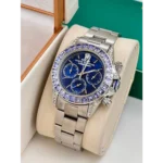 Trendy Rolex Daytona Remould Chrono Working Diamond Watch For Men (SHH04746)