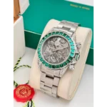Trendy Rolex Daytona Remould Chrono Working Diamond Watch For Men (SHH04747)