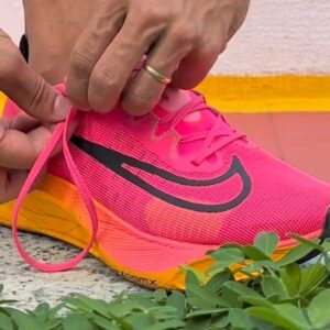 Branded Zoom Fly 5 Orange Running Shoes